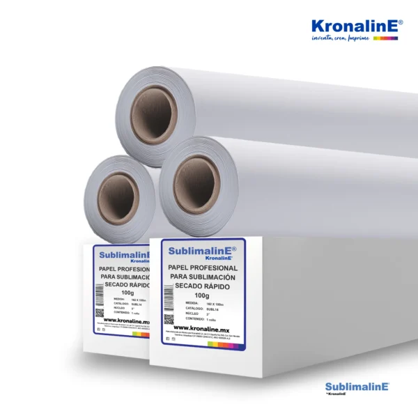 PAPEL PROFESIONAL PARA SUBLIMACIÓN
SECADO RÁPIDO 100 g