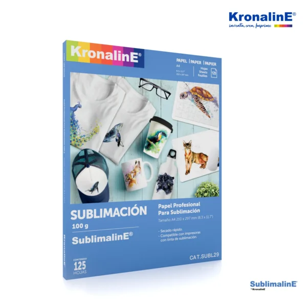 PAPEL PROFESIONAL PARA SUBLIMACIÓN
SECADO RÁPIDO 100 g