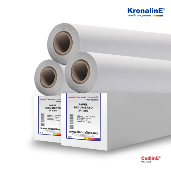 PAPEL RECUBIERTO
24 LBS 90g/m²