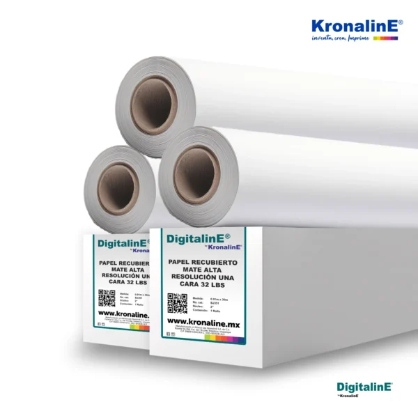 PAPEL RECUBIERTO
MATE ALTA RESOLUCIÓN UNA CARA 32 LBS